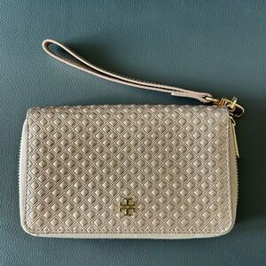 Tory Burch Rose Gold Wristlet